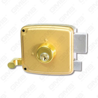 Security Nigh Zatrzask Zamek Deadbolt Rim Lock Zamek bębenkowy obręczy (1094)