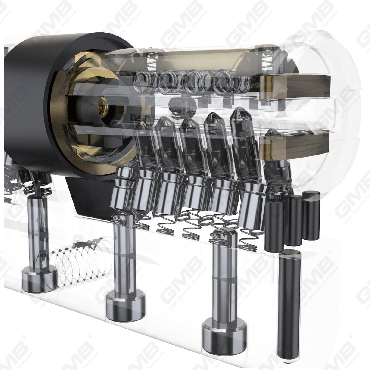 Cylinder Houseeper Effissive House Gold, usprawniony projekt dla łatwego użycia