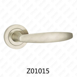 Aluminiowa klamka ze stopu cynku ze stopu cynku z okrągłą rozetą (Z01015)