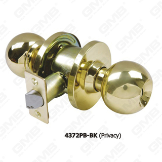 Seria ANSI Grade 2 Heavy Duty Commercial Privacy Knob Lock Series (4372PB-BK)