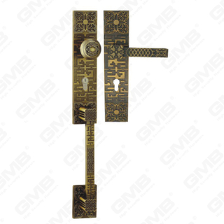Klamka zewnętrzna ze stopu cynku do wielu rodzajów drzwi drewnianych i drzwi metalowych (E8313-DYB)