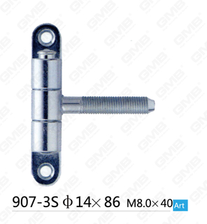 Zawias typu mebli z jednym szpilkami dla ciężkich drzwi i okien [907-3s φ14 × 86]