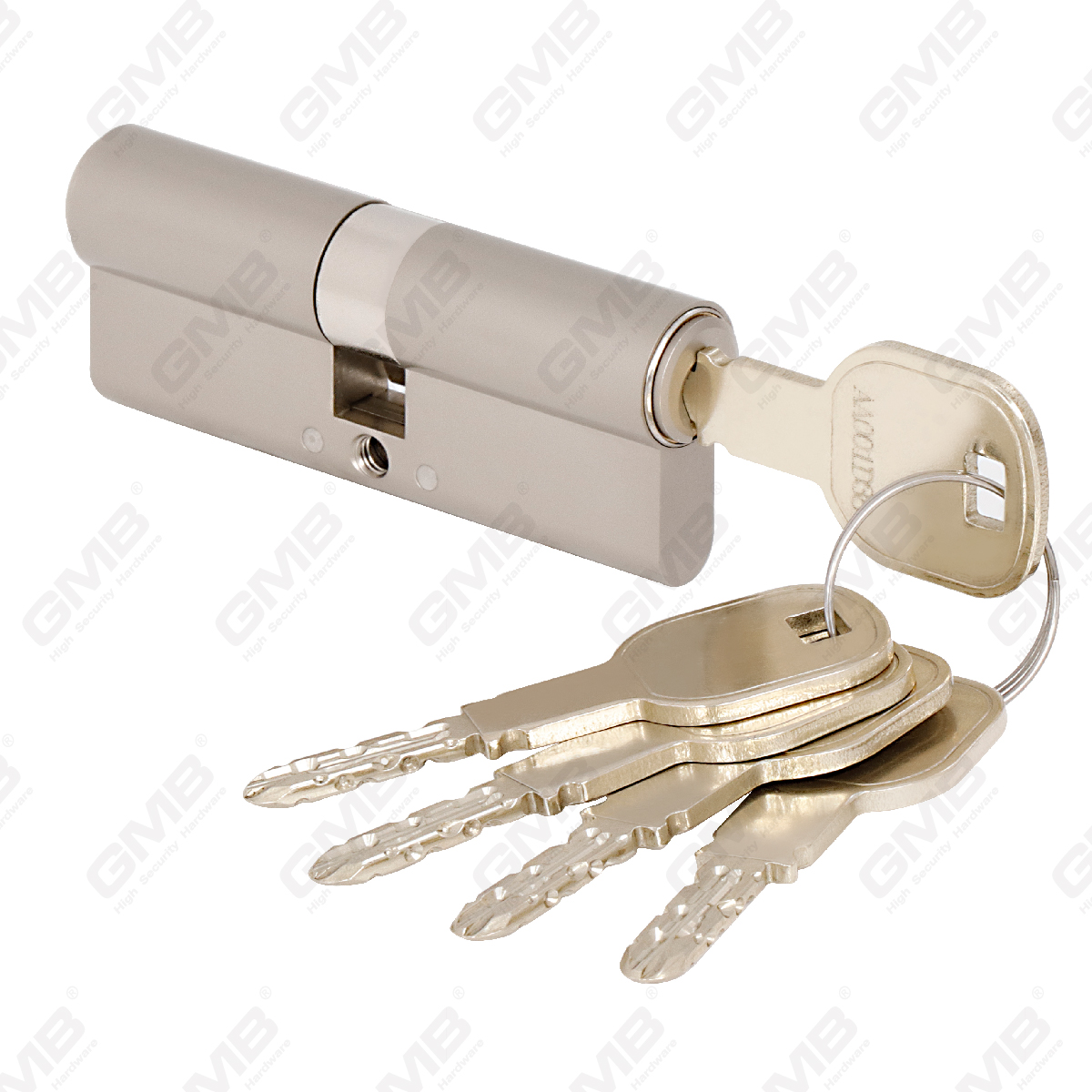 Precyzyjny cylinder euro z 5 rzędami 19 pinów （Gmb-CY-43）